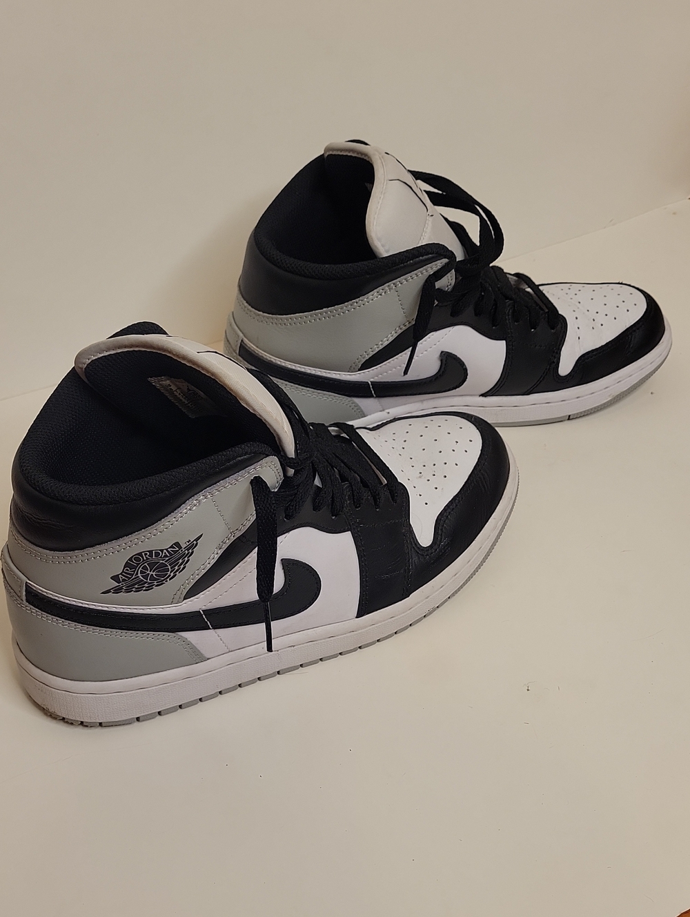 Jordan Men's Mid-Top Sneakers - White/Black/Gray